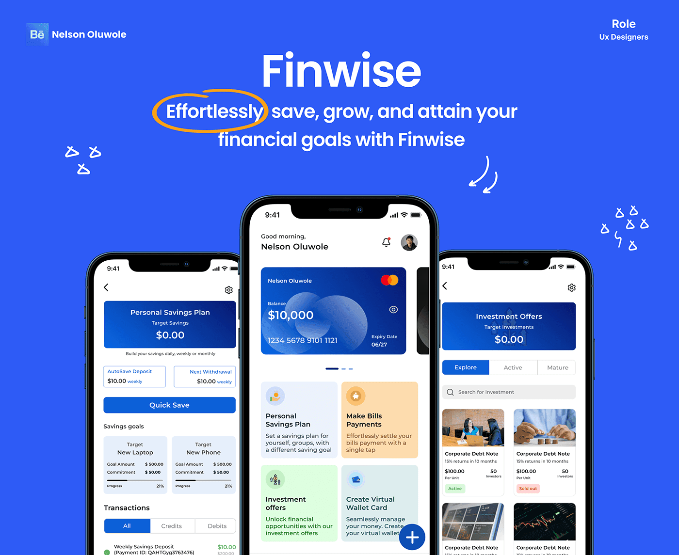 Finwise UX Case Study
