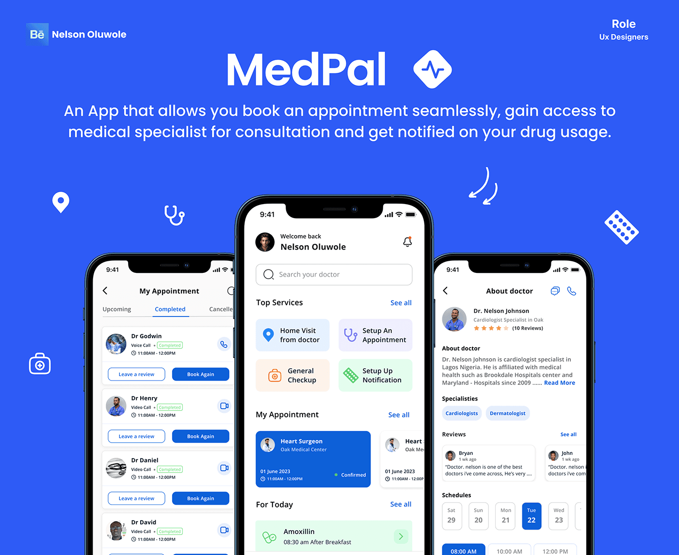 MedPal Health UX Case Study