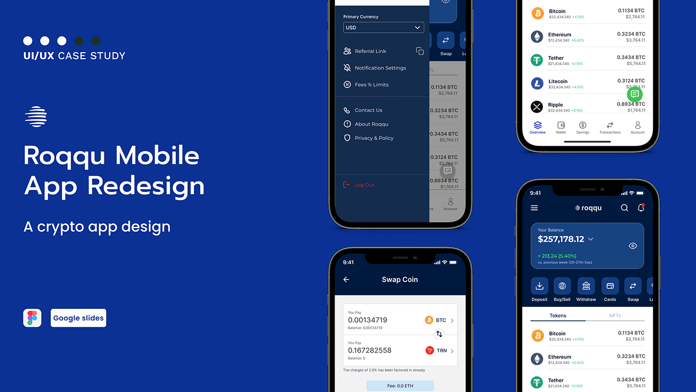 Roqqu Mobile App Redesign Case Study